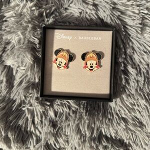 Disney X Baublebar Mickey Head Turkey Earrings